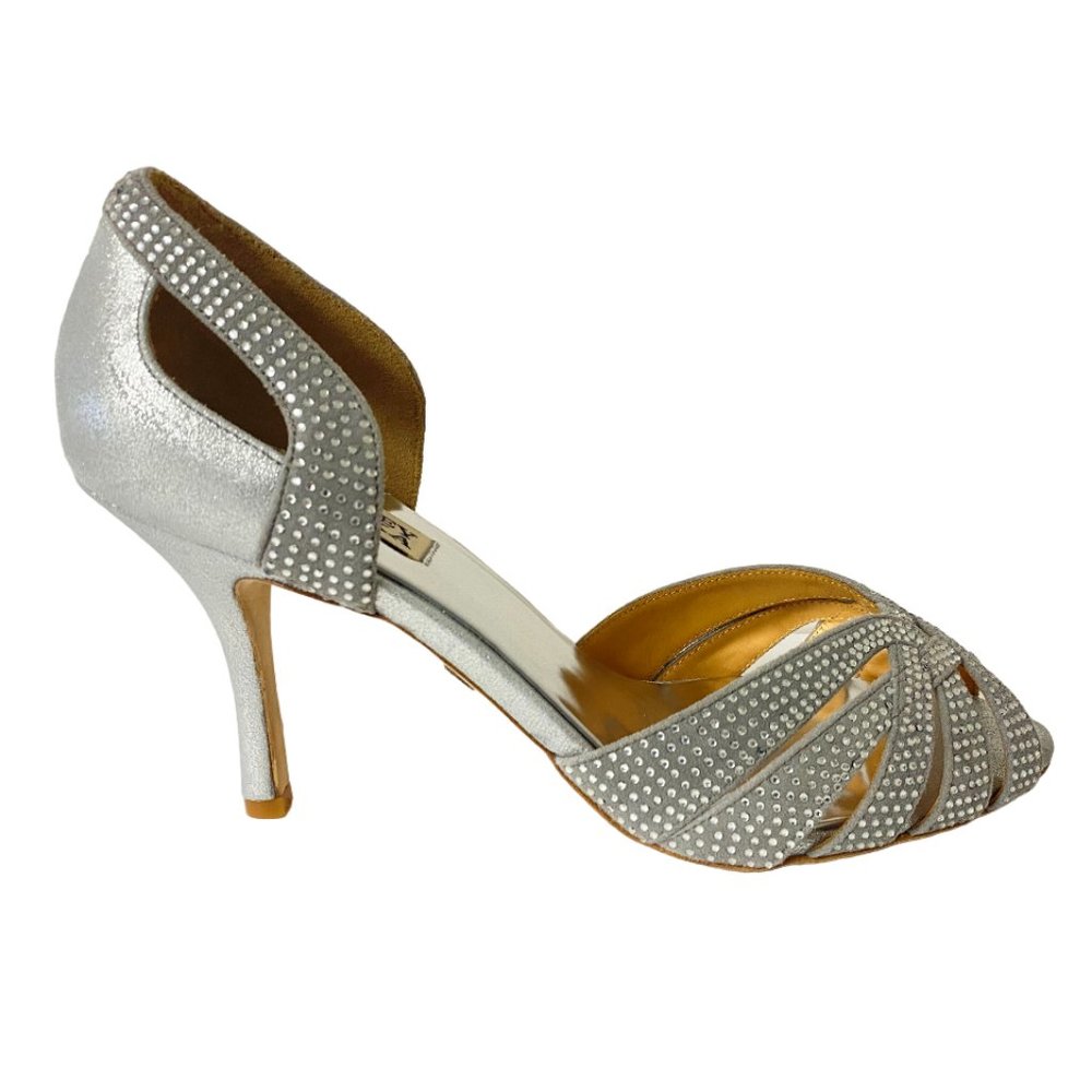 BADGLEY MISCHKA TATIANA OPEN TOE PUMP - Picture 3 of 8